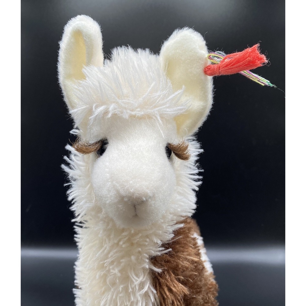 Douglas Cuddle Toys Soft Plush Stuffed Animal Llama Alpaca Eyelashes #3502